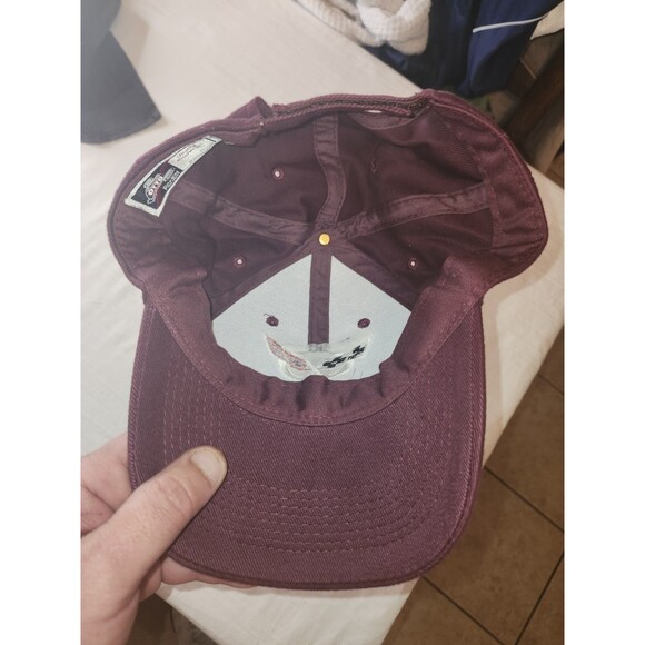 Corvette Logo General Motors Adult Unisex Black White Red Baseball Cap One Size - Picture 4 of 5